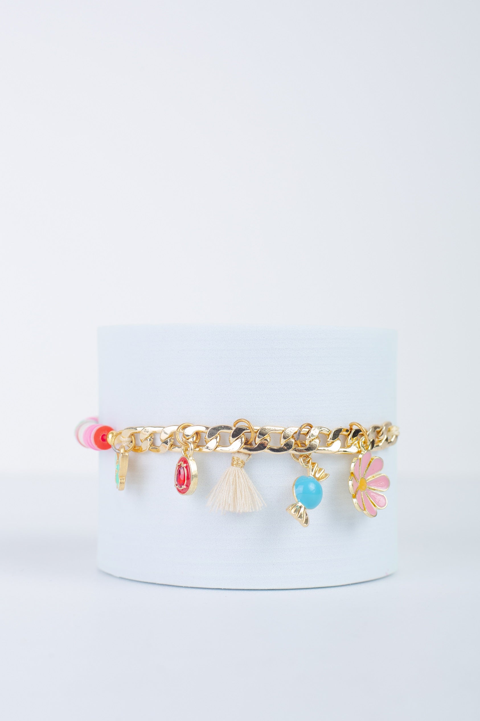 Charm Bracelet in Multicolors