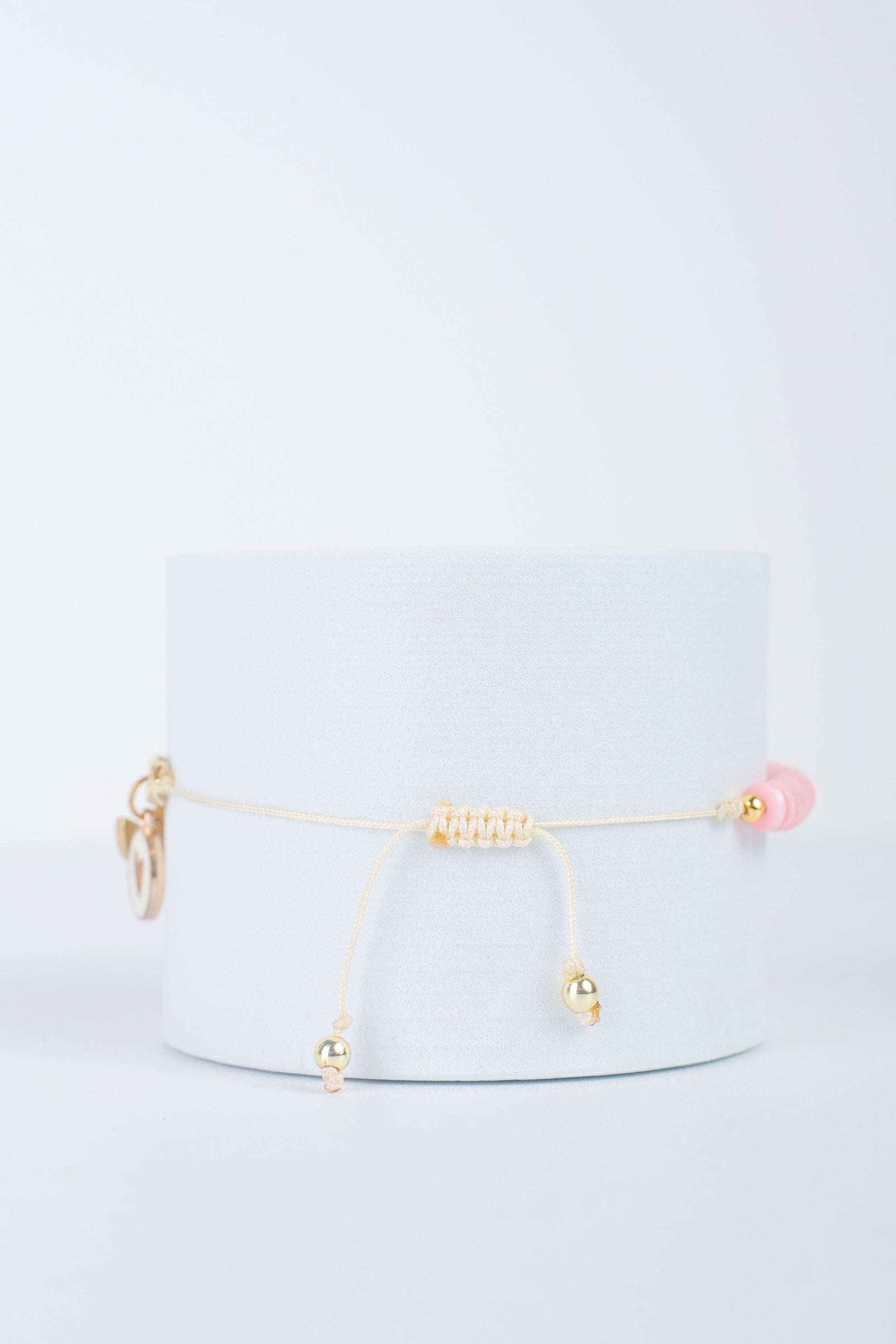 Charm Bracelet in pink