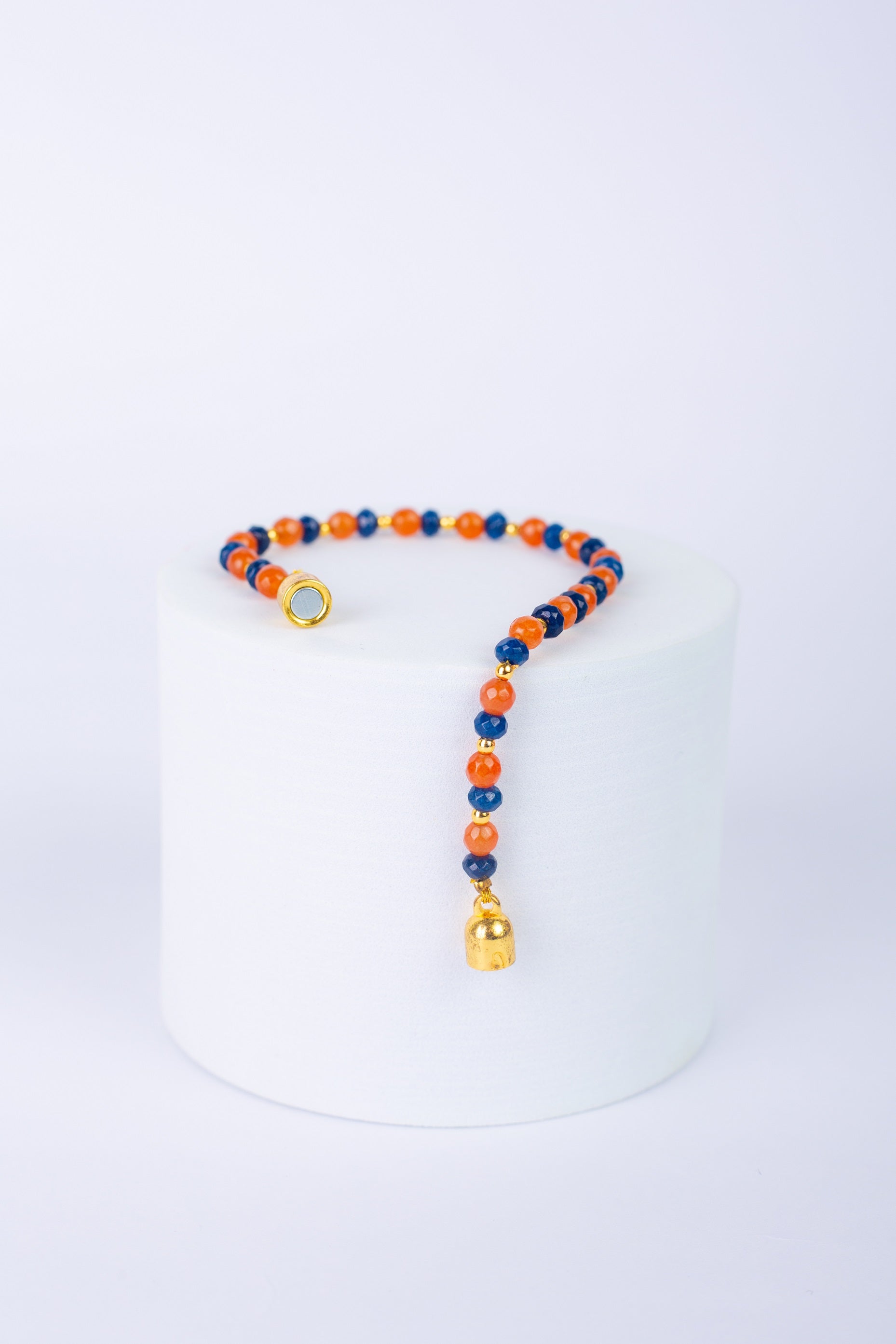 Dusk Bracelets D-colors in  navy + orange