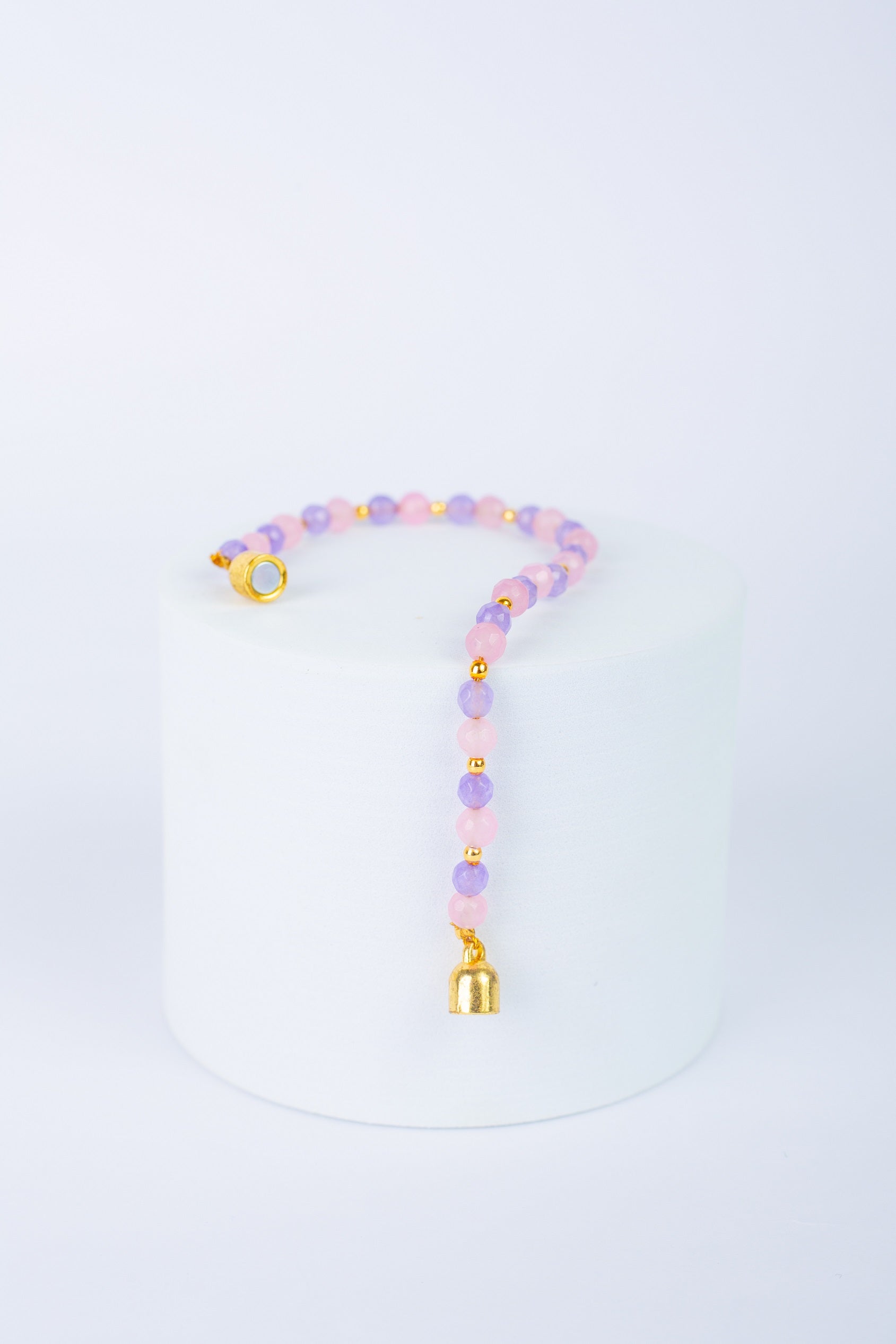 Dusk Bracelets D-colors in lavender+pink