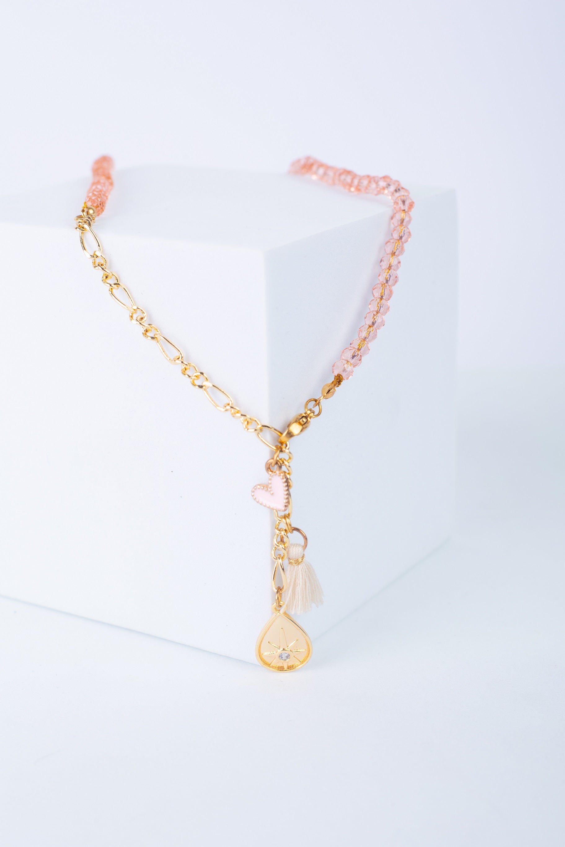 Nova Bracelet D-layer in Blush Pink