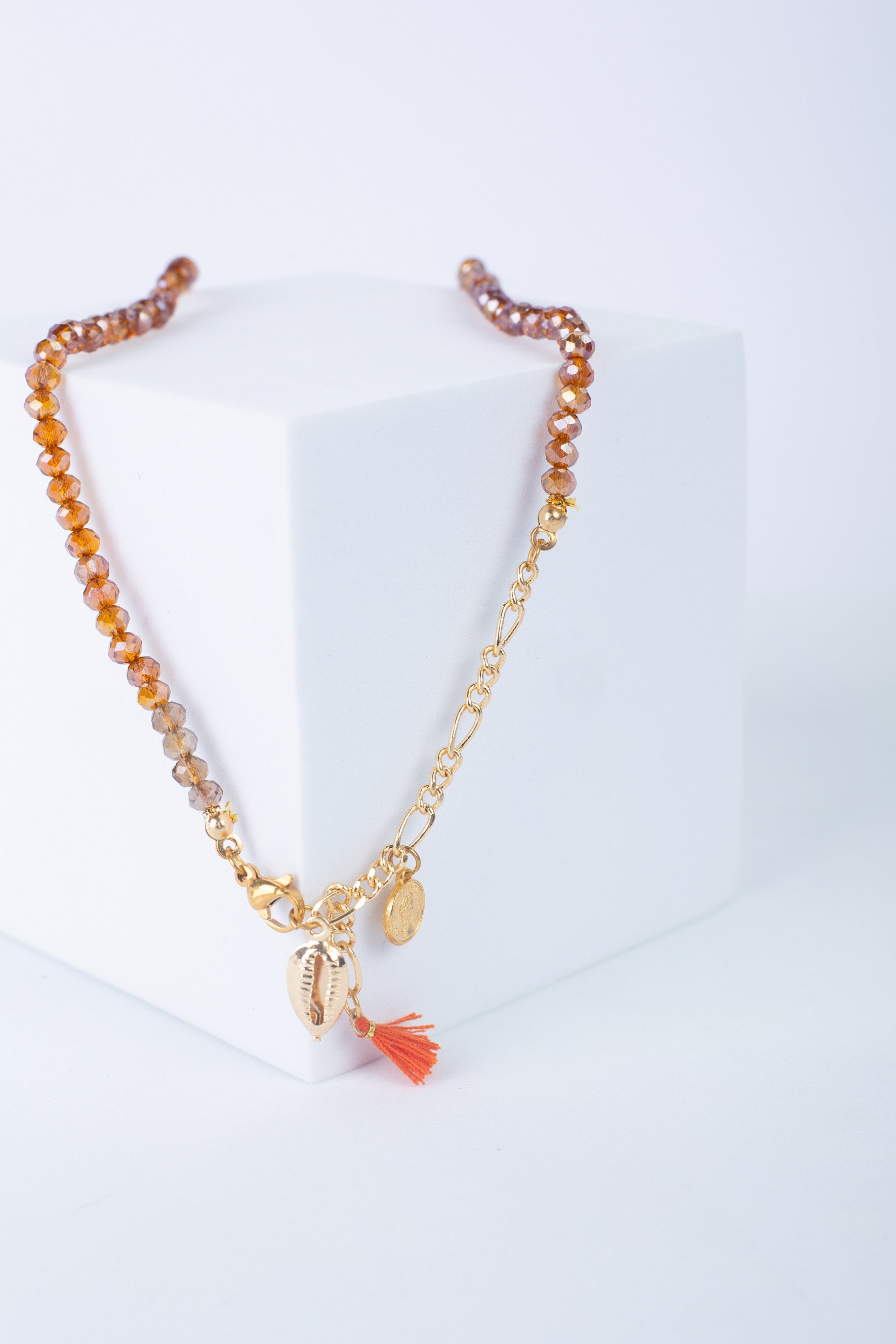 Nova Bracelet T-layer in Amber Brown