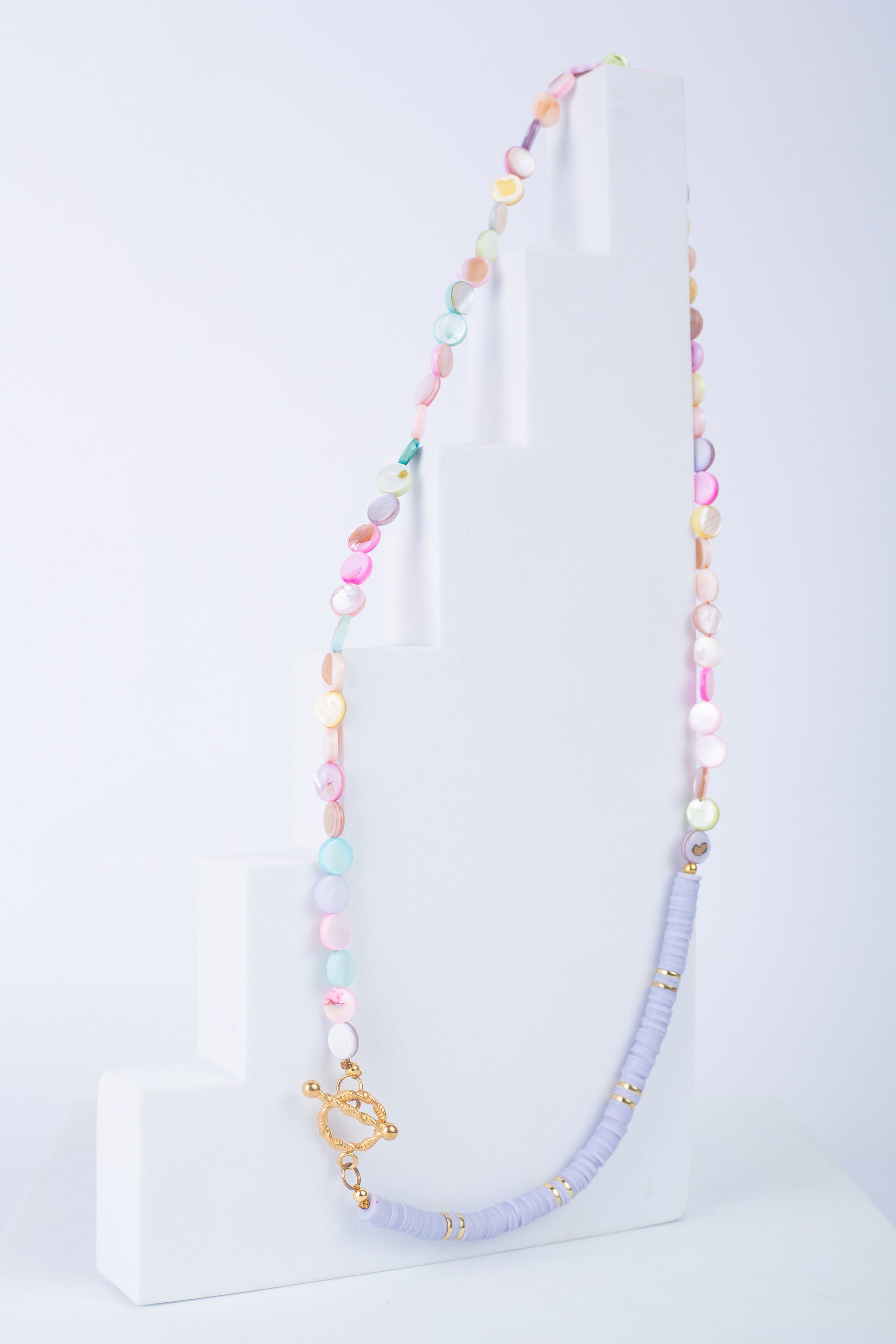 Twinkle Necklace In pastel lavander
