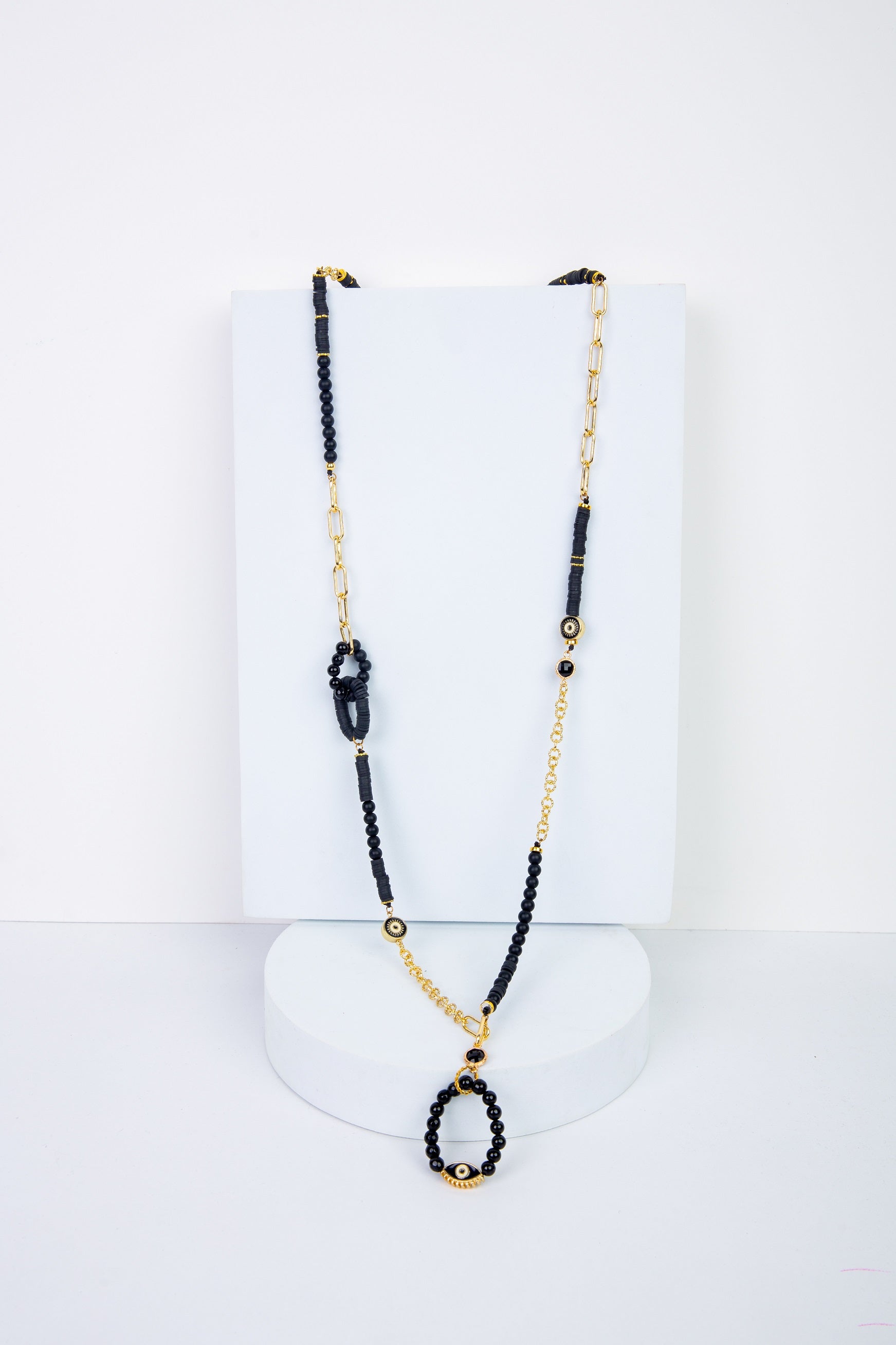 Aura Necklace in Black