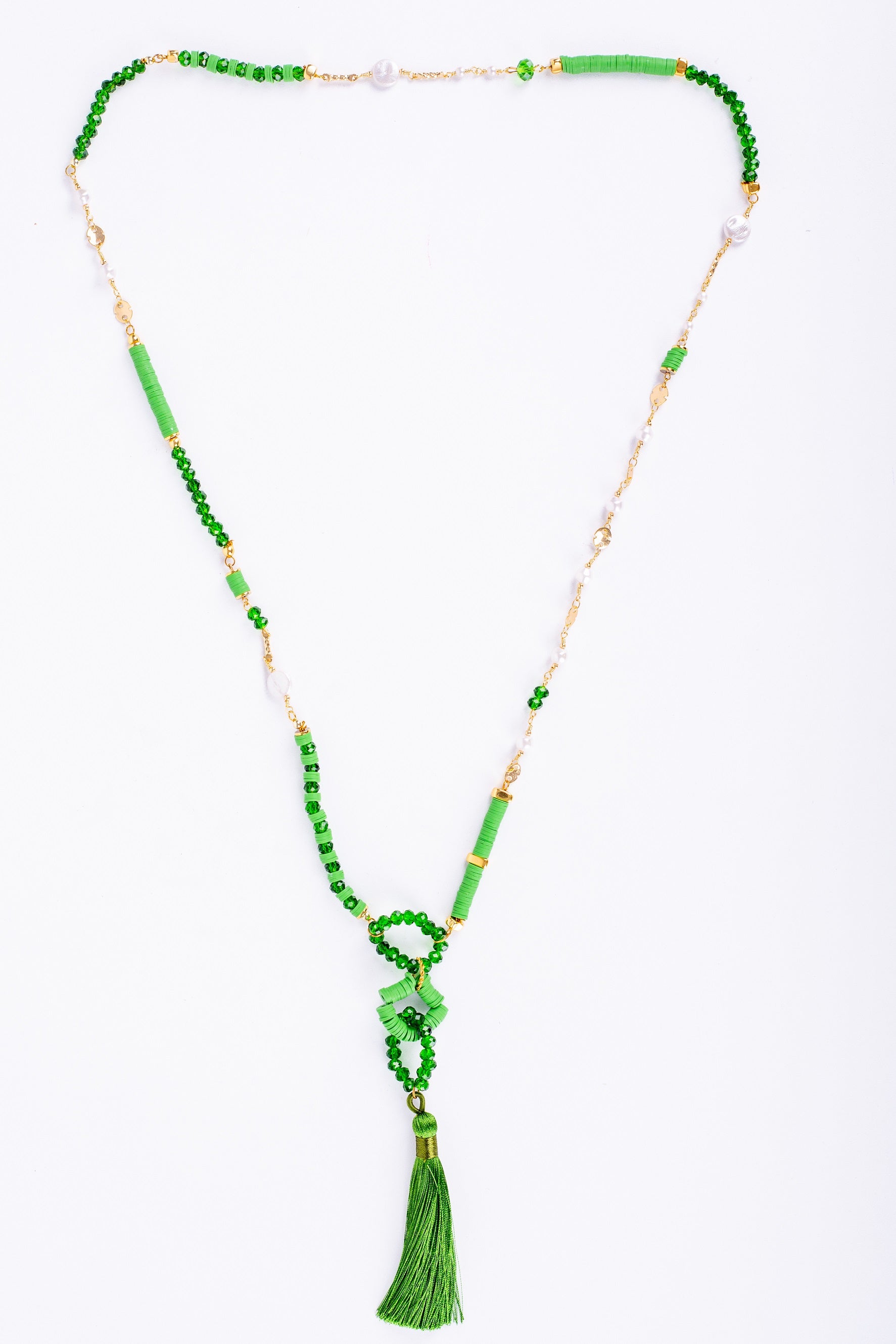 Aura Necklace in Green