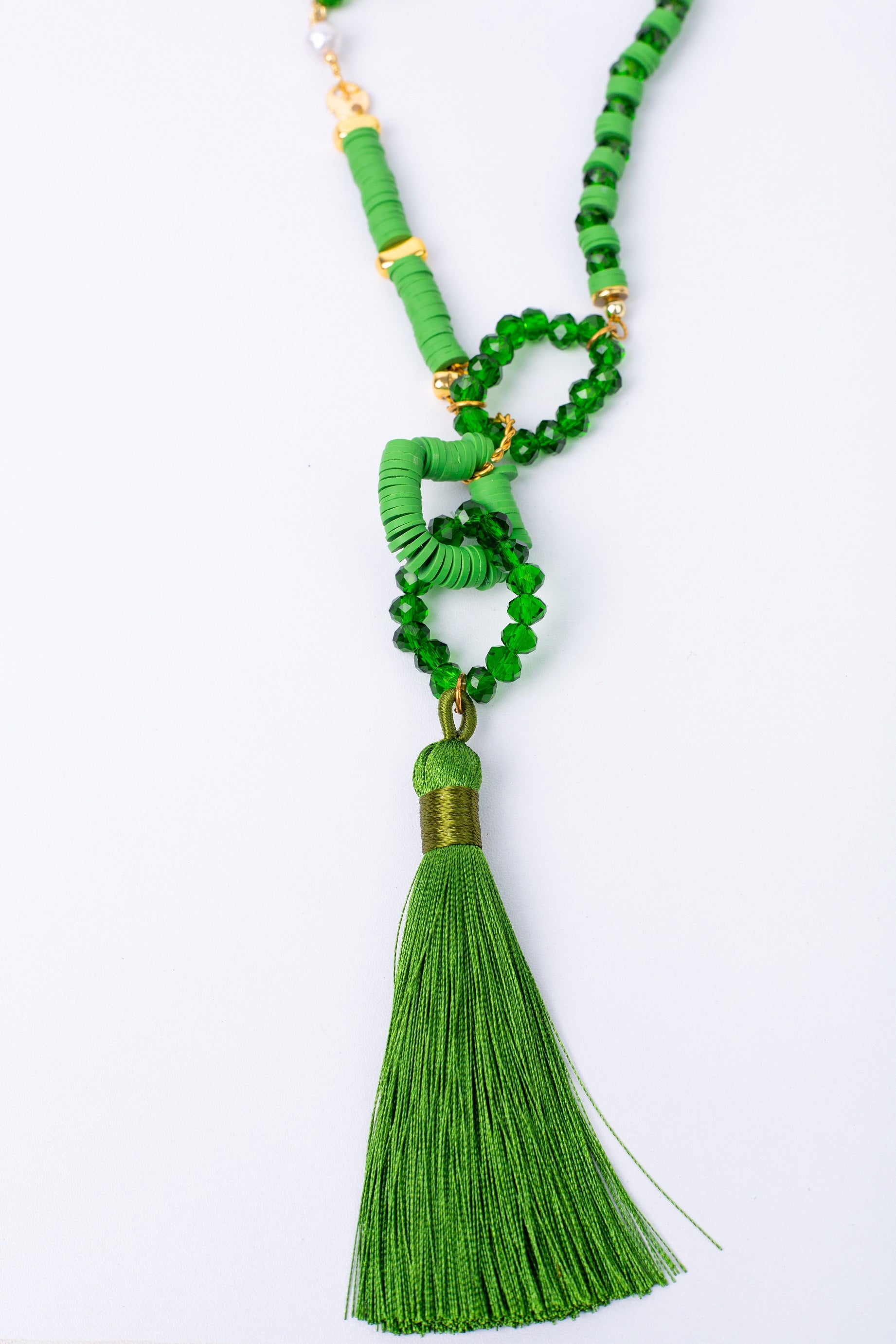 Aura Necklace in Green