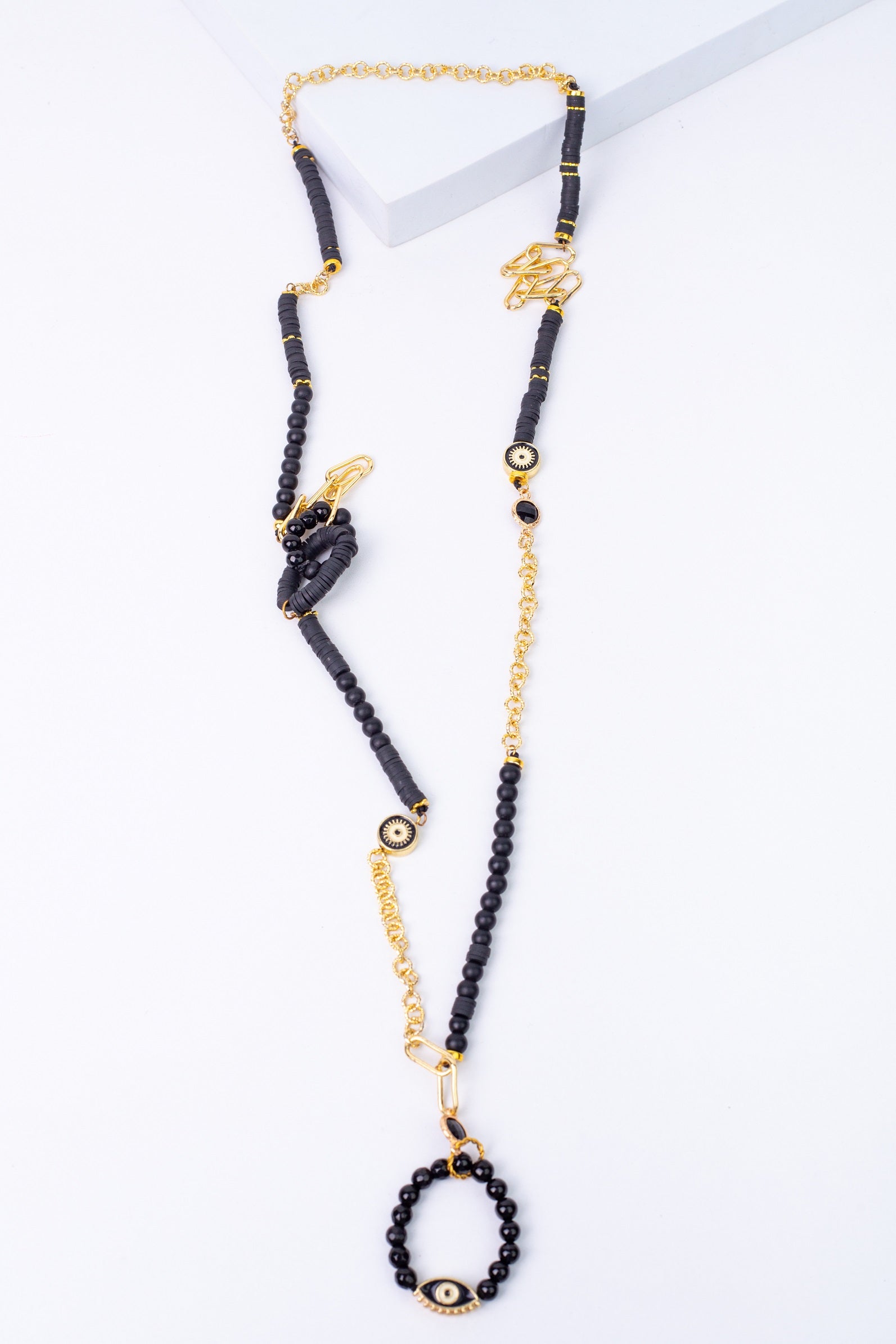 Aura Necklace in Black