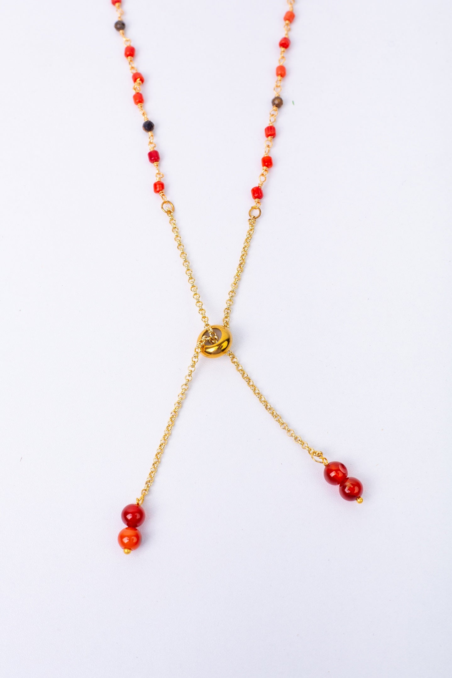 Reef Necklace in red