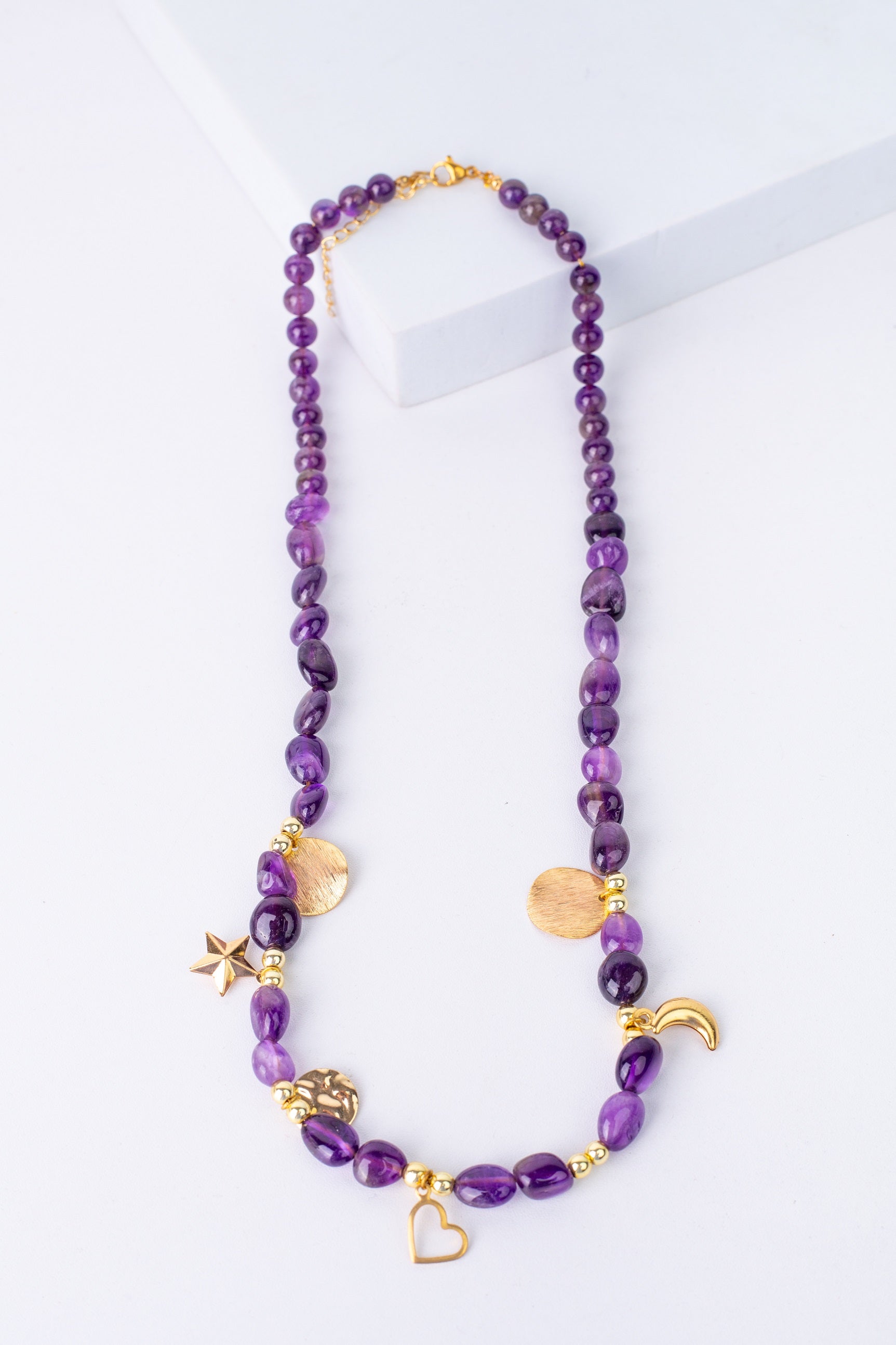 Midnight Necklace in Purple