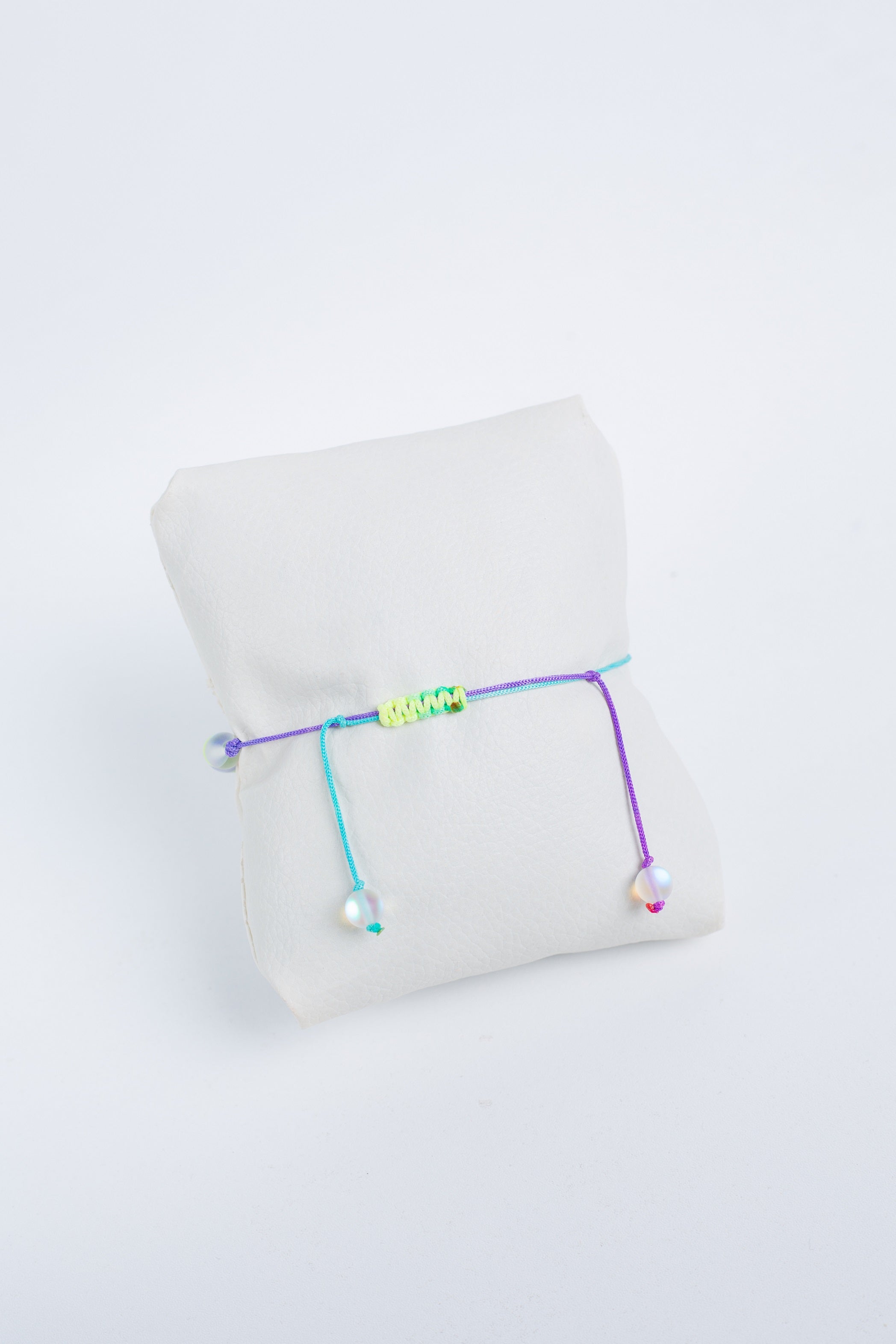 Ray random Barcelet in purple+ lime green