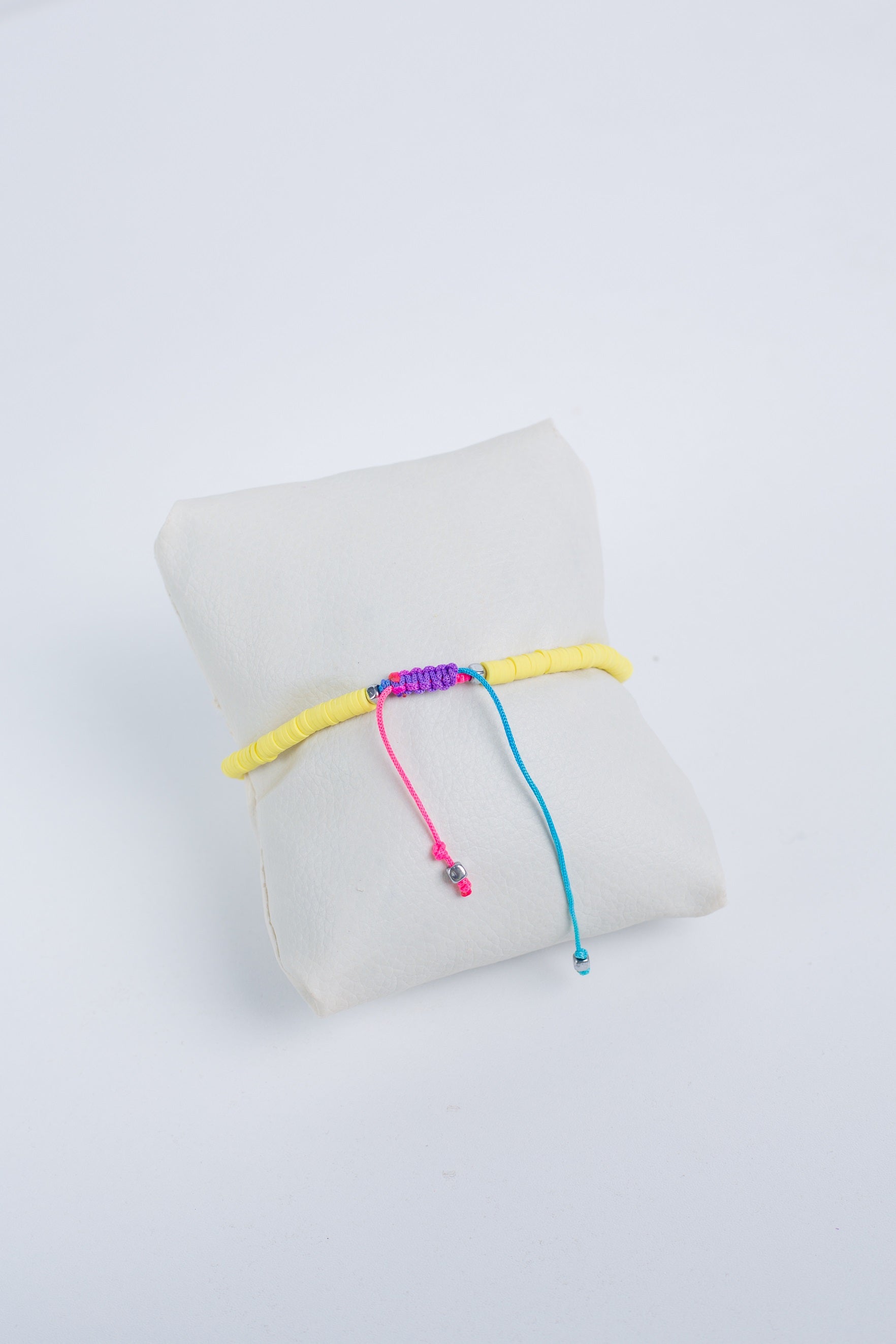 Daisy Ankelet 3 sections in  yellow +purple