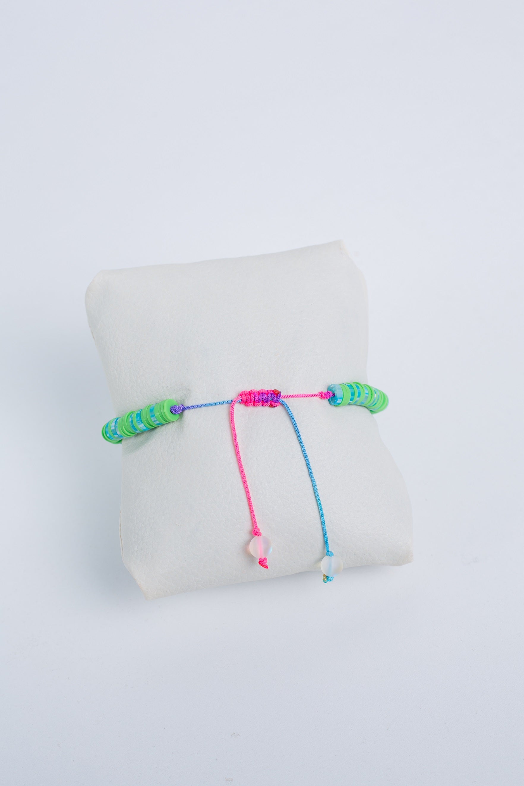 Ray random Barcelet in turqoise+ lime green