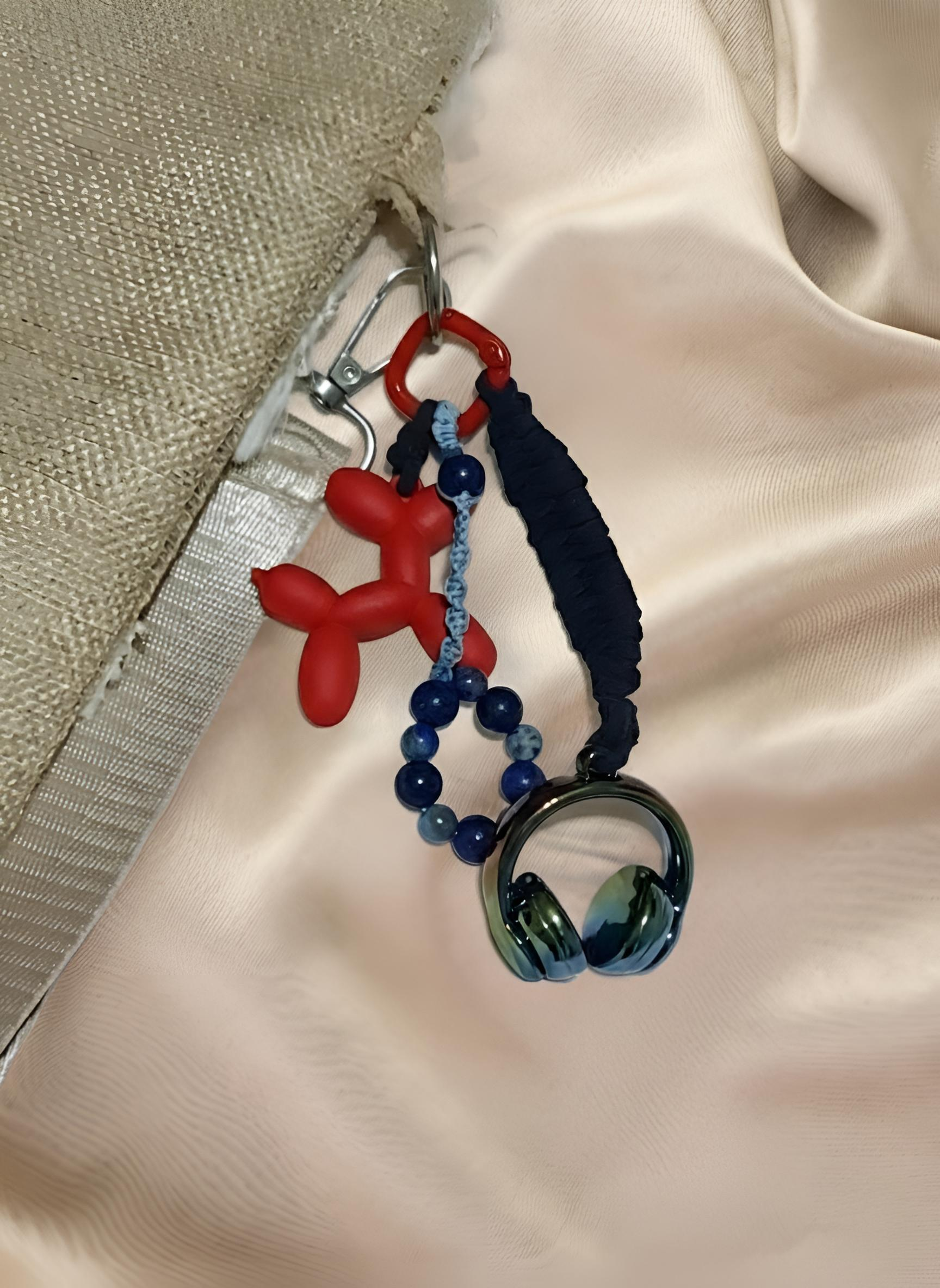 Identity Bag Charm in Lapis Lazuli