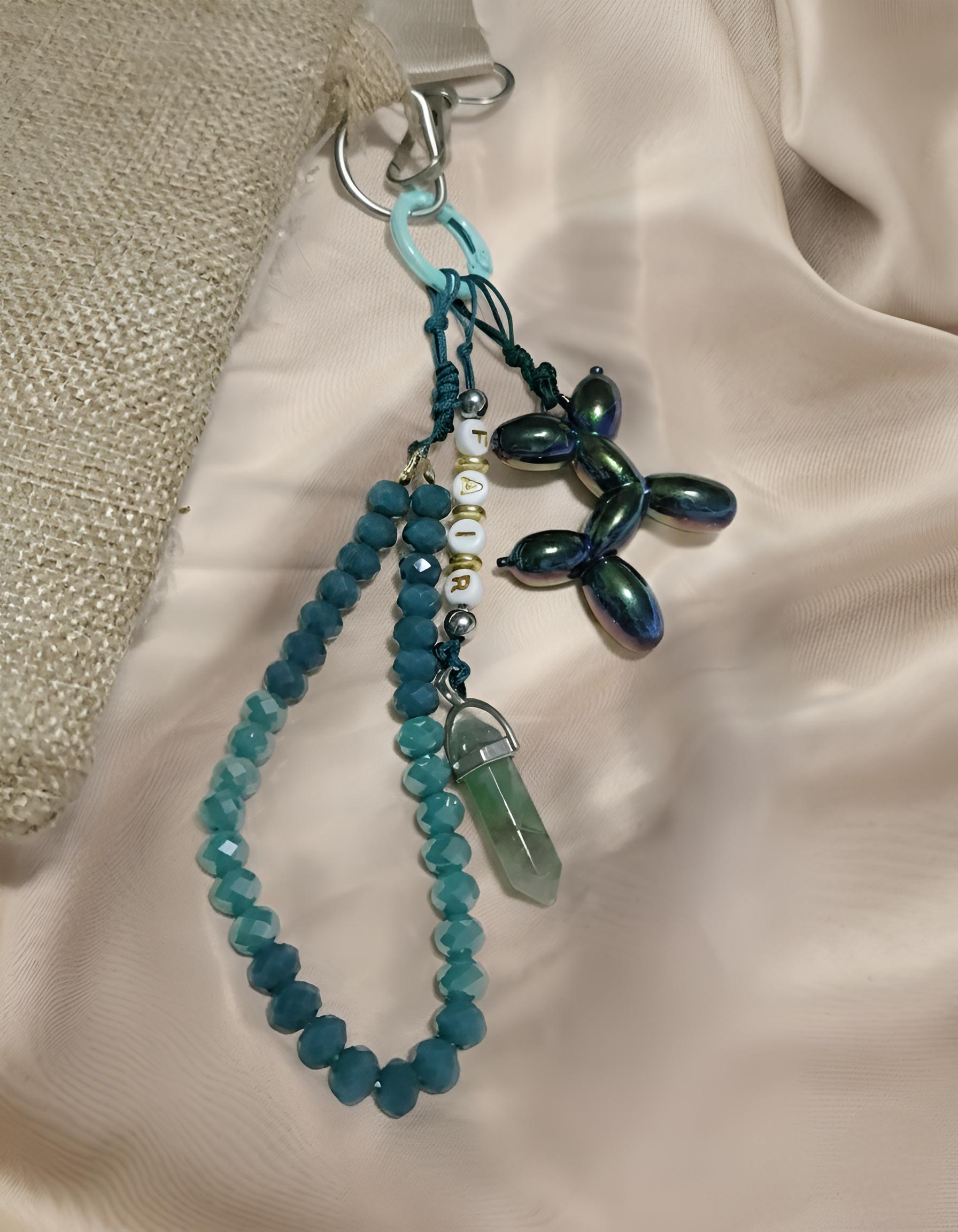FAIR Bag Charm in Mint Green